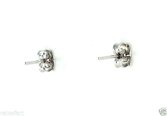 Fish Bone Studs Made With Swarovski Crystal Symbol Clear New Earrings Jewelry - Изображение 3 из 3