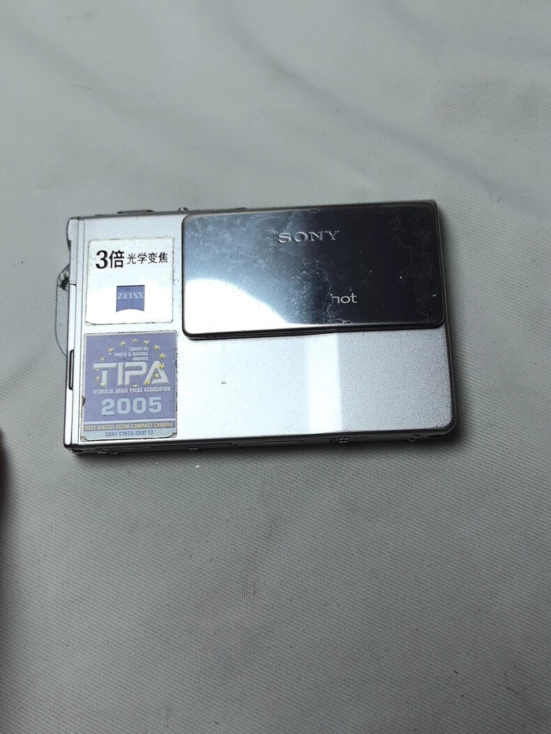 Sony Cyber-Shot Dsc-T7 Silver Slim & Compact Digital Camera | eBay