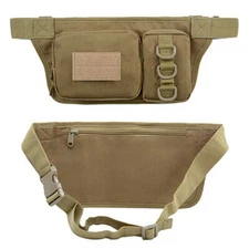 Tactical Fanny Pack Small Military Nylon Waist Bag Money Belt Bag for Daily Use
