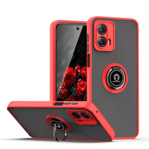 Für Moto G Power 5G 2024 stoßfester Ringhalter Ständeretui Magnethülle - Bild 1 von 13