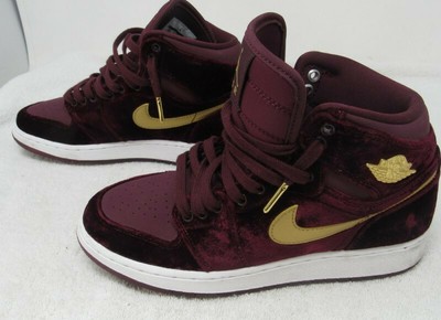jordan 1 retro heiress night maroon