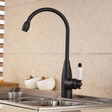 Basin Faucet Oil-Rubbed Brass Deck Mount Kitchen Taps Bathroom Sink Mixer 2hg025