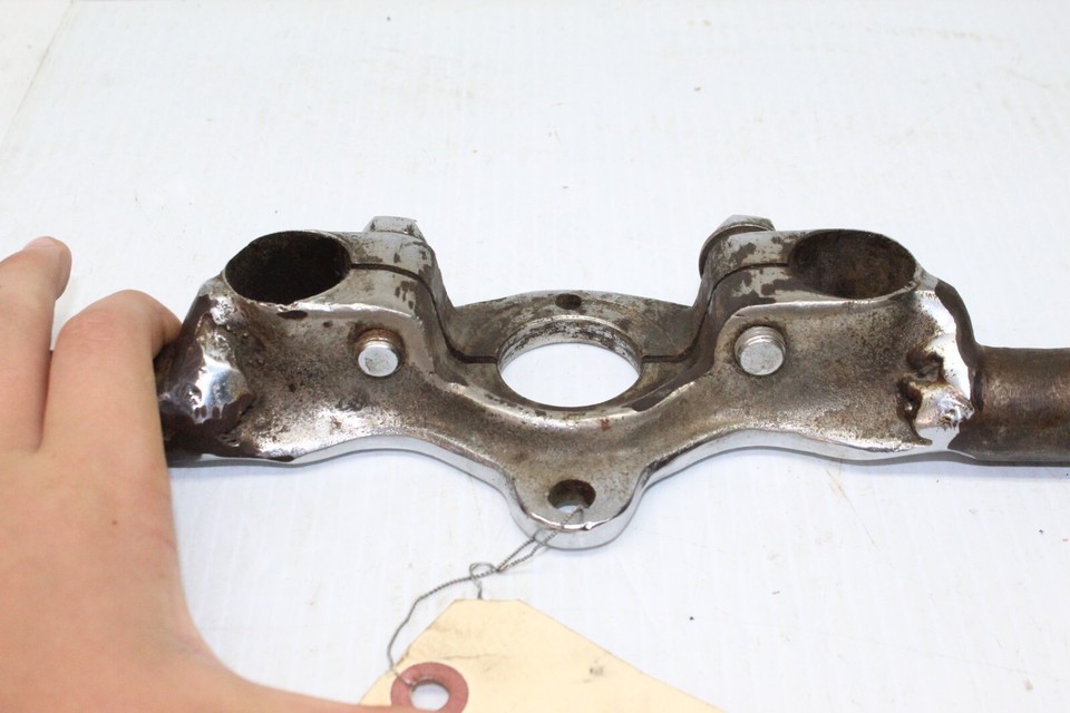 Harley Knucklehead Flathead Inline Springer Fork Flanders Clamp Riser ...