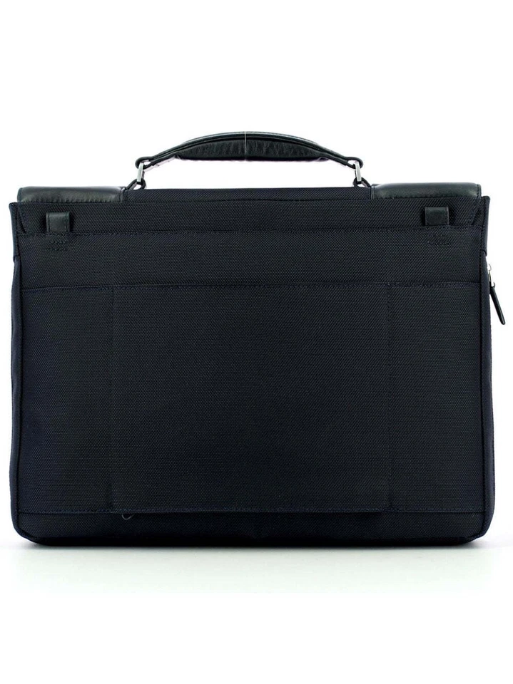 dossier Piquadro CA3111LK2 Sac bandoulière homme cuir bleu - Photo 3/4