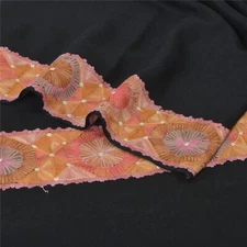 Sanskriti Vintage Black Long Shawl Pure Woollen Handmade Zari Work Scarf Stole