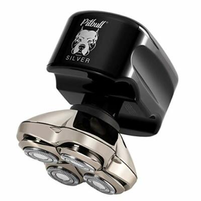 Skull Shaver Silver PRO Herren Elektrischer Kopfrasierer Elektrorasierer für Kopf und