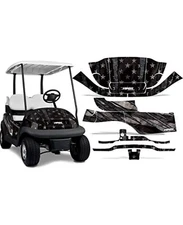 GRAPHICS KIT DECAL Sticker Wrap For Club Car Golf Cart 1983-2014 Subdued V2