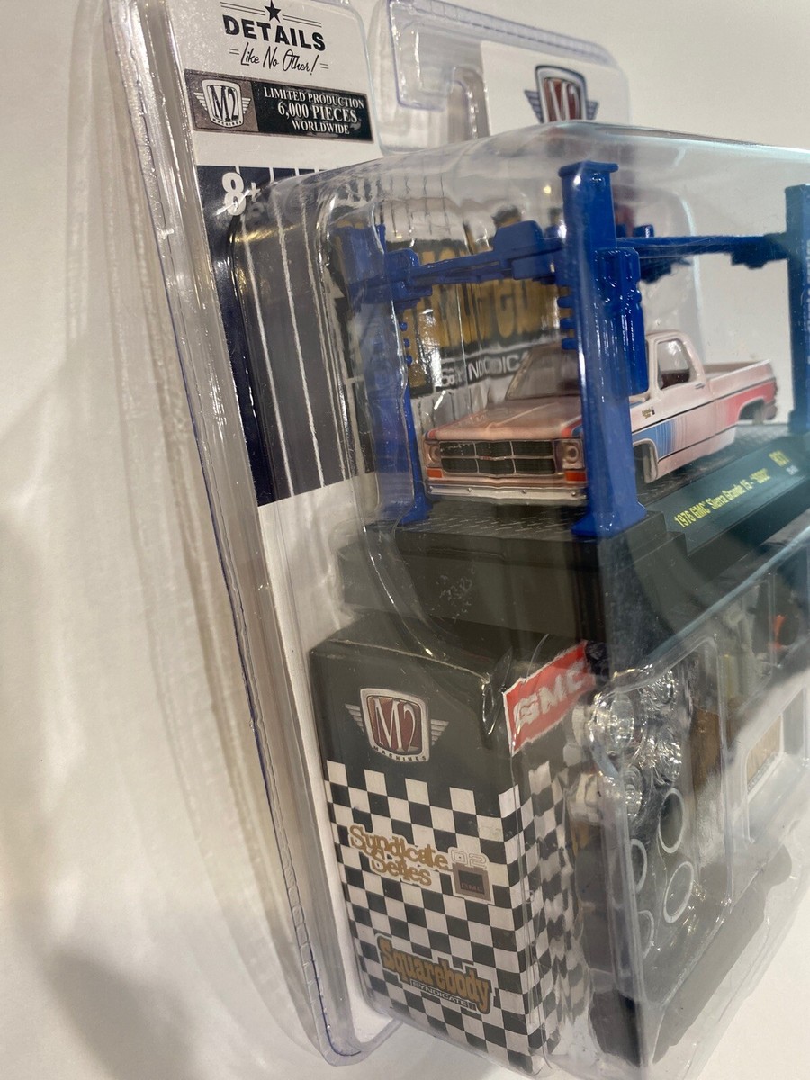 M2 Machines Model Kit 1976 GMC Sierra Squarebody Syndicate M2 Machines Model Kit 1976 GMC Sierra Squarebody Syndicate