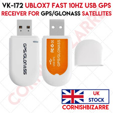 USB GPS RECEIVER VK-172 UBLOX7 FAST 10HZ GPS/GLONASS RASPI WIN11/10/8/7/XP LINUX