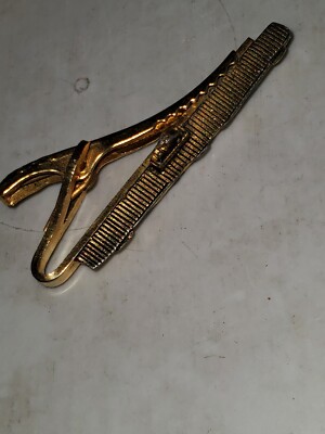 1960s USN Navy Chief Officer Aircraft Carrier Tie Clip Pin Badge L@@K!!!