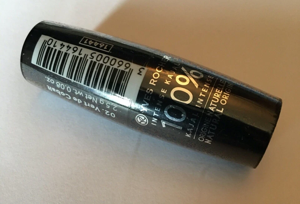 YVES ROCHER KAJAL INTENSE MADE IN FRANCE NEUF SCELLÉ COULEUR VERT DE COBALT - Photo 1/4