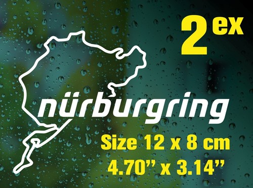 Nürburgring Vinyl Decal: Racing Circuit Sticker for Cars