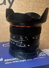 Brightin Star 12mm F2.0 III Ultra Wide-Angle Lens Black APS-C