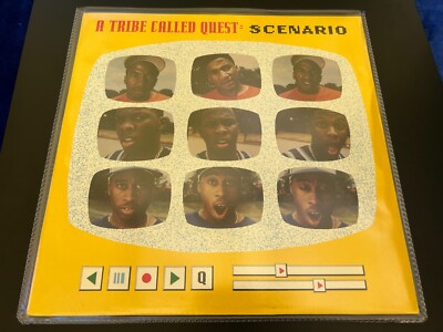 A TRIBE CALLED QUEST - Scenario 12'' 1992 - UK Jazzy Hip-Hop RAR!!!