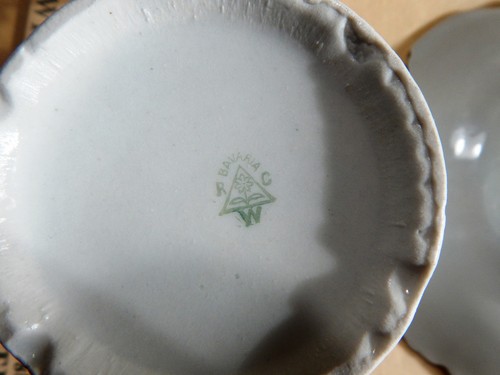 Taza/platillo extra grande Retsch & Co. RCW Bavaria RXH7 Phesants aprox. 1920 - Imagen 9 de 11