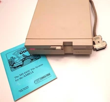 Amiga A1020 5.25" External Floppy Drive For A1000 A2000 A3000 Computer, CrossDOS