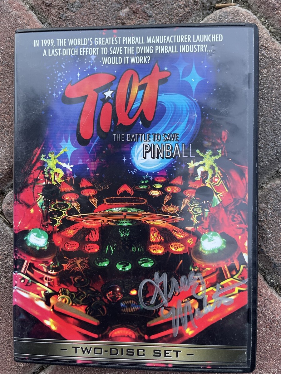 Tilt! The Battle to Save Pinball - 2 DVD Collector Set RARE