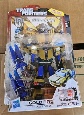 Transformers Generations Thrilling 30 Goldfire Moc 2010