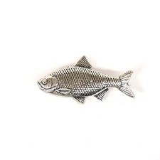 Rotauge Pin Anstecknadel Anstecker Button Angler Schmuck Fisch Pinwand Geschenk