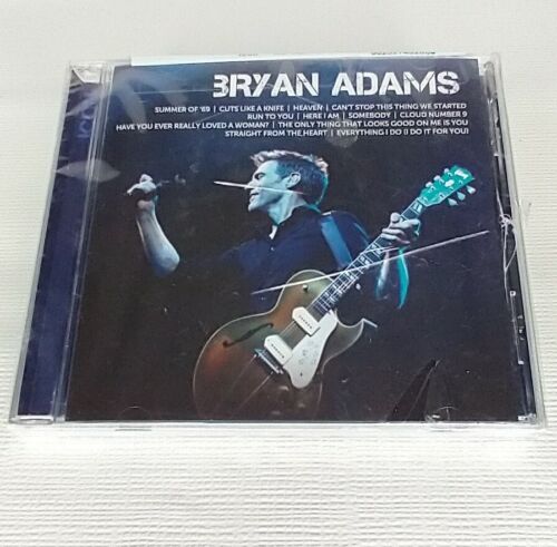 Bryan Adams Icon CD 2010 A&M Nowy - Zdjęcie 1 z 4