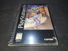 Street Fighter Alpha Warriors Dreams Long Box Playstation 1 PS1 NEW SEALED-!