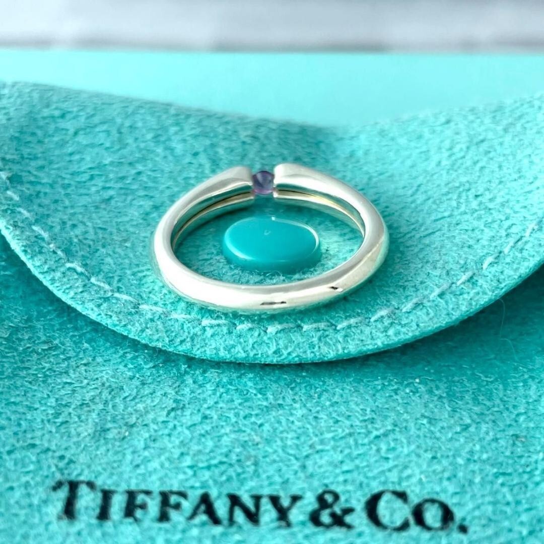 ティファニー テンダネス ハート リング ピンクサファイア 12号 No5fe Tiffany & Co. - ティファニー テンダネス ハート リング ピンク