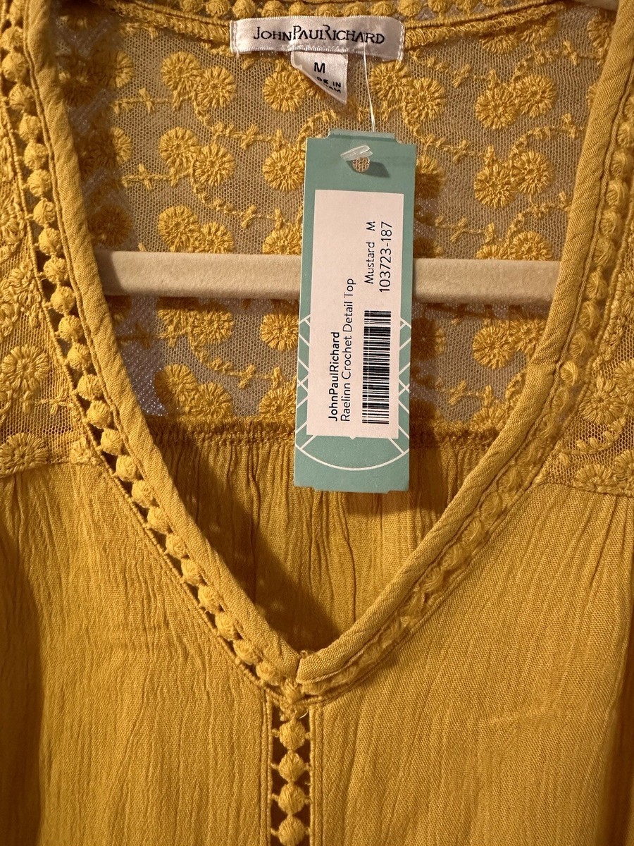 johnpaulrichard raelinn crochet detail top