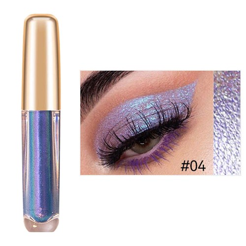 Metallic Highlighter Pearlescent Shimmer Liquid Eyeliner Eyeshadow BeautyMakeup^ - Imagen 12 de 20