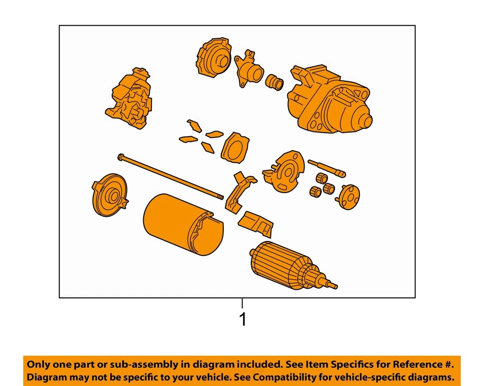 Motor de arranque usado se adapta a: Acura Rdx 2010 2,3 grado A Foto 3 de 4