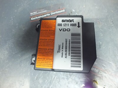 Smart 450 Airbagsteuergerät 0001211V009 Auslöseeinheit