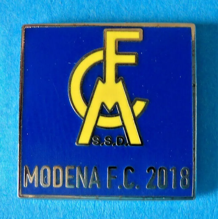 DISTINTIVO SPILLA PIN BADGE - S.S.D. MODENA F.C. CALCIO 2018 - cod