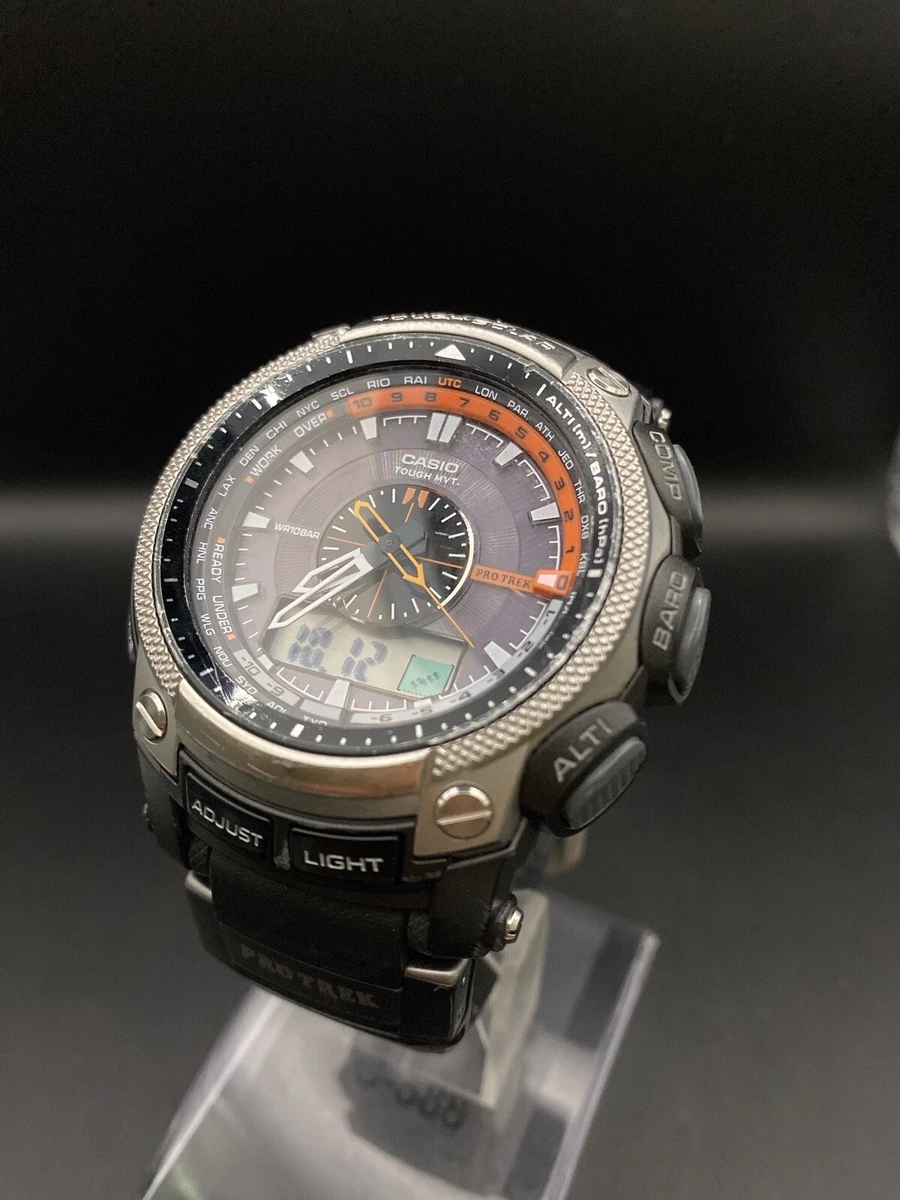 Casio G-Shock PRW-5000-1JF Pro Trek Solar [Near Mint] | eBay