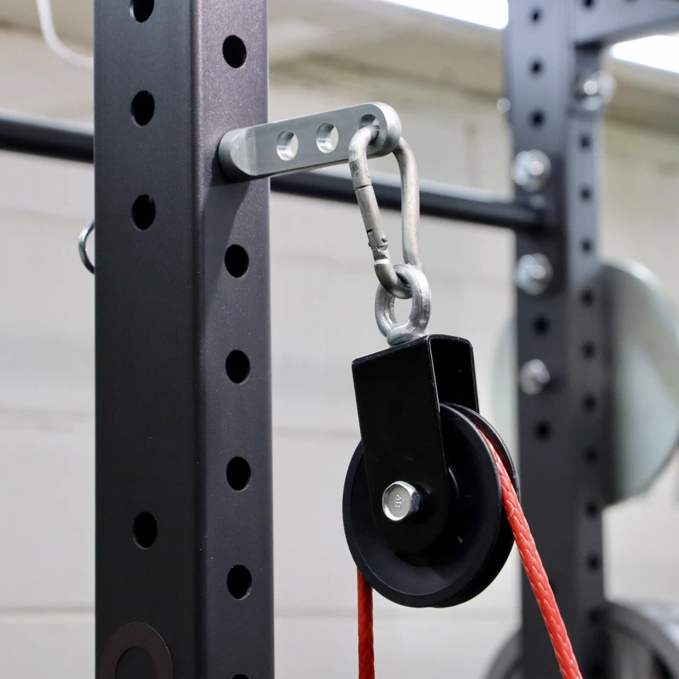 F&F Steel Fitness Rack Pulley Pin – Fits 2" & 3" Racks with 5/8" or 1" Holes - Image 4 of 4