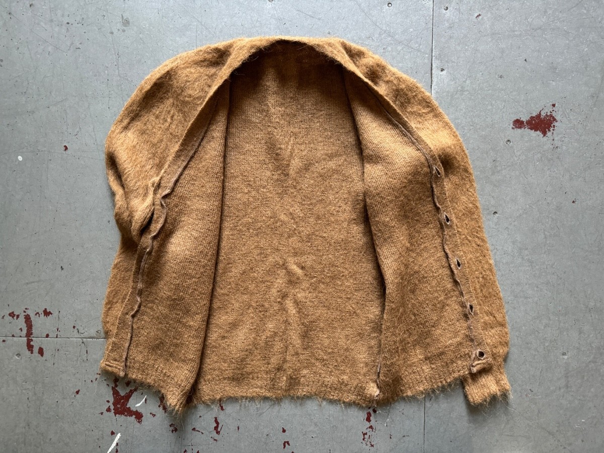 50s 60s vintage Mohair wool long fuzzy Sweden cardigan Kurt 50s 60s vintage Mohair wool long fuzzy Sweden cardigan Kurt
