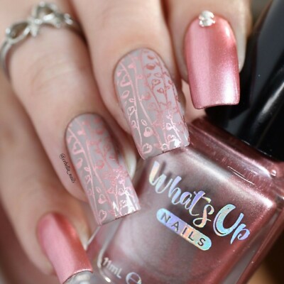 Whats Up Nails - Roses are Gold Stamping Polish (Rose Gold), Nail Polish |  eBay