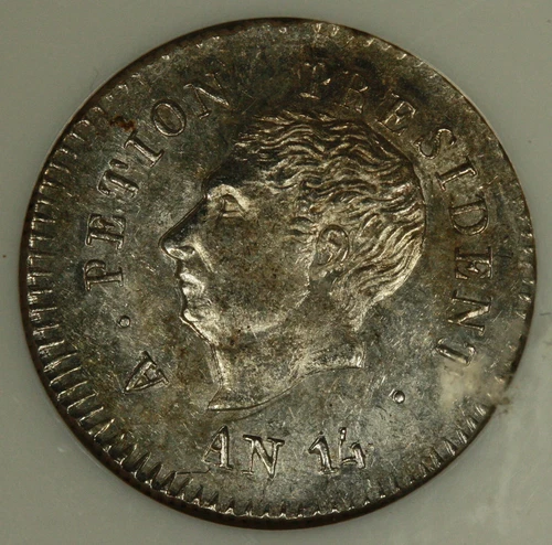 AN14 Haiti 25c NGC MS63