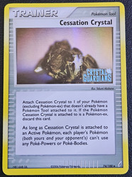 Cessation Crystal 74/100 Reverse Holo - EX Crystal Guardians