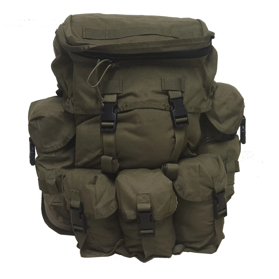 KitPimp Military Commanders Patrol Pack Bag Olive Drab Green Mk2 Bushcraft Bag - Image 2 of 4