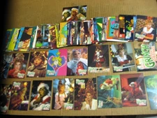 NEW How The Grinch Stole Christmas Movie Complete 100 Card Set Jim Carrey +Promo