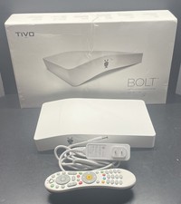 Tivo Bolt TCD849500 Unified Entertain System Cable DVR w Remote Power Supply