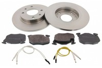 Mapco Bremsensatz Scheibenbremse 47350 Bendix FüR 309 CitroËN S0 205 Saxo 106 S1
