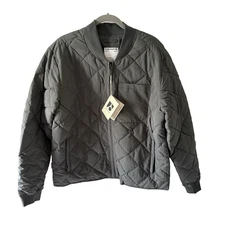 Frank and Oak Men's 'The Skyline Reversible Bomber' Rosin Full Zip Sz. XL