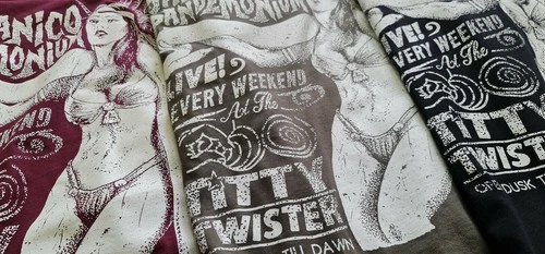 Titty Twister College Jacket Cult Movie Horror Voorhees Jason TV Blood Fun Pussy image 3