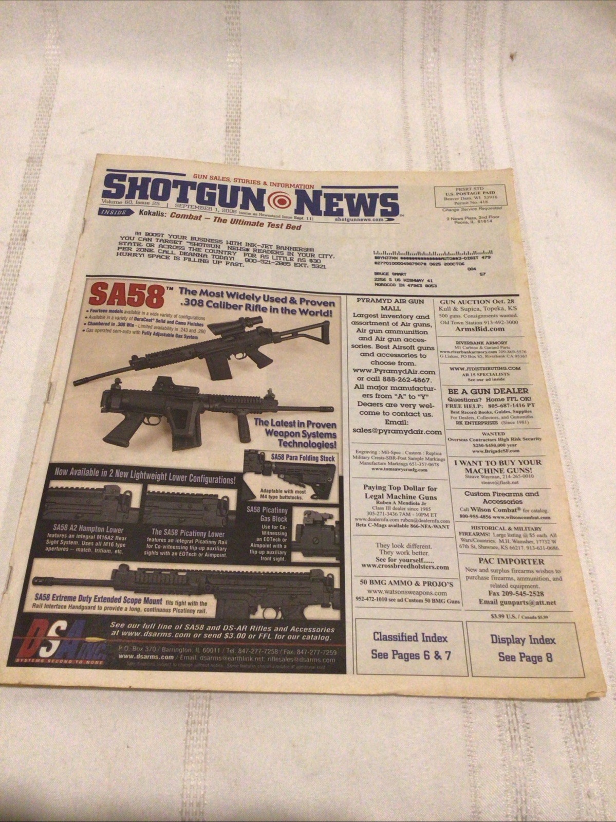 Vintage Shotgun News Magazine September 1, 2006