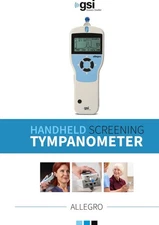GSI ALLEGRO PORTABLE SCREENING  TYMPANOMETER;  OPEN BOX -