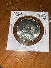 1969 D 40% Silver Kennedy Half Dollar. $10