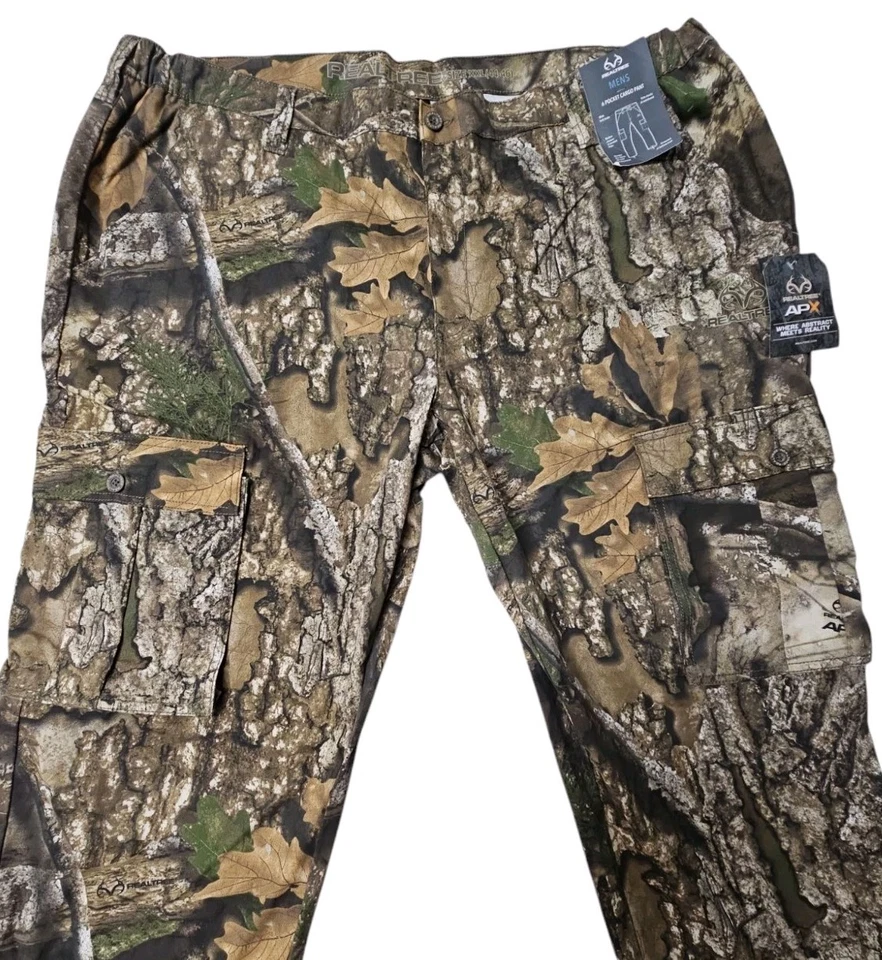 Realtree APX Men 6 Pocket Cargo Hunting Pants Size 2XL (44-46) NWT - Image 2 of 4