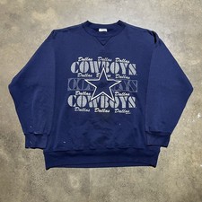 Vintage 90s Dallas Cowboys Navy NFL Sweatshirt 1990s