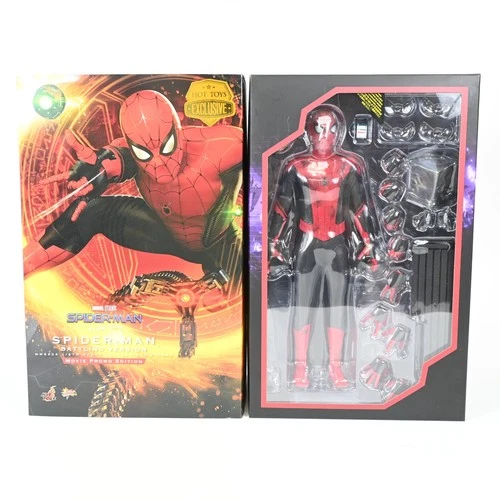 Hot Toys MMS625 Spider-Man 1/6 No Way Home Battling Ver. Figura Promo Editon