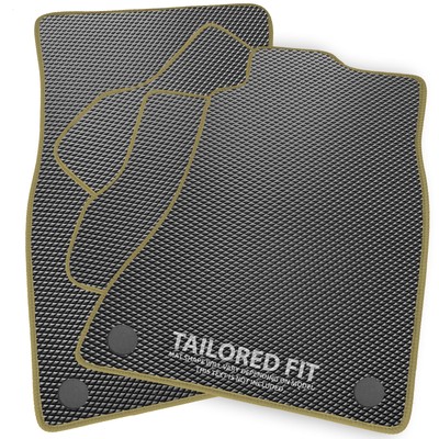 To fit Kia Mentor 2001-2003 Diamond Tailored Rubber Car Mats [B]